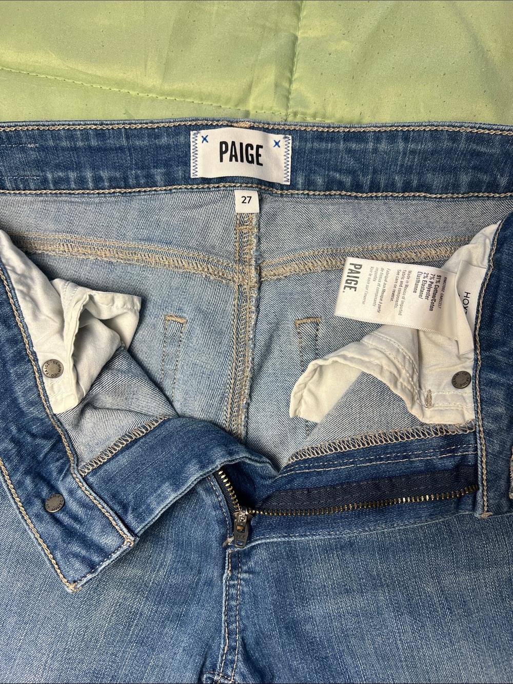 PAIGE Hoxton Ankle Skinny Jeans - Picture 4 of 7